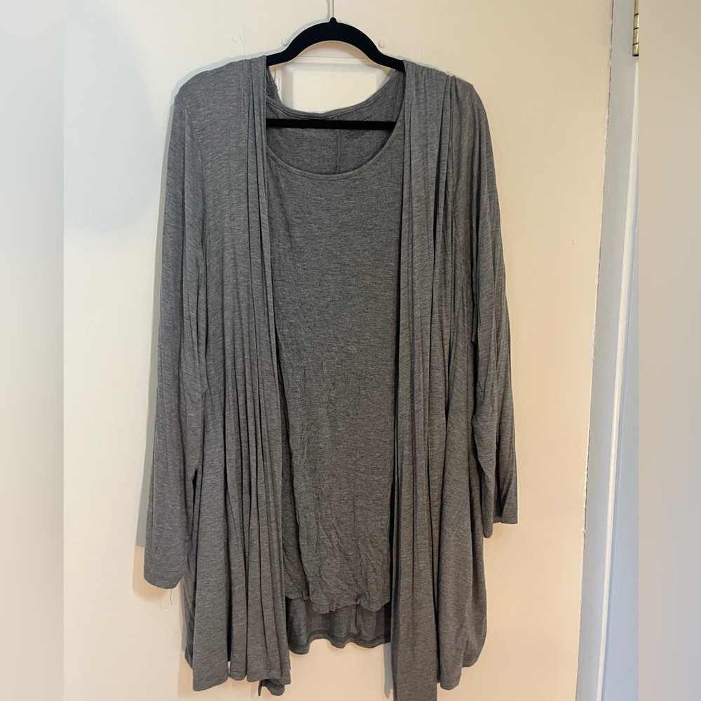 LANE BRYANT Tank Top and Cardigan Set